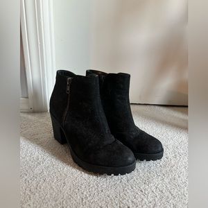Black boots